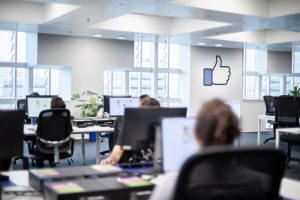 Nuevo centro de control de contenidos de Facebook en Barcelona/Imagen cedida por Facebook/efe