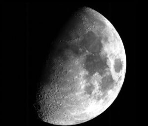 La Luna fotografiada por el satélite francés de observación de la Tierra Pléyades. Crédito: CNES