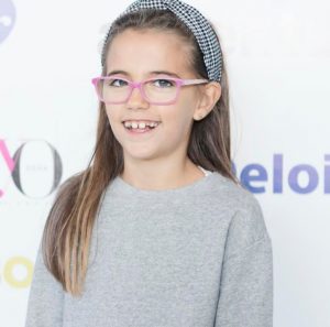 Foto de Valeria Corrales, de diez años, ganadora del Premio Niña Inspiradora 2018. Fundación Inspiring Girls