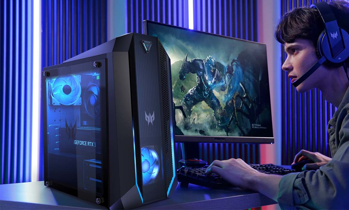 Acer actualiza sus ordenadores de sobremesa gaming Predator Orion y Nitro
